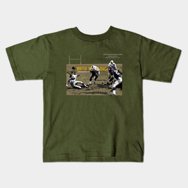 Greatest Game Ever Played Kids T-Shirt by Watch Your Back NYC